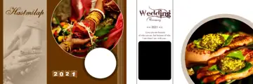 Wedding Album 12x36 PSD – Vibrant Pastel Clouds Design