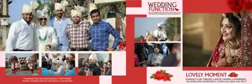 Wedding Album 12x36 PSD – Vibrant Silk Texture Design