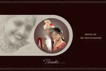 Wedding Album Cover 12x18 PSD – Dreamy Kolam Pattern Design