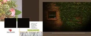 Wedding Photo Album 12x30 PSD – Graceful Kolam Pattern Design