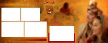 Wedding Photo Album 12x30 PSD – Vibrant Bokeh Lights Design