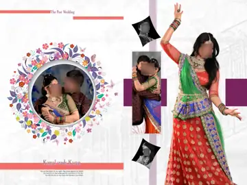 Wedding Photo Album 18x24 PSD – Grand Mandala Art Design