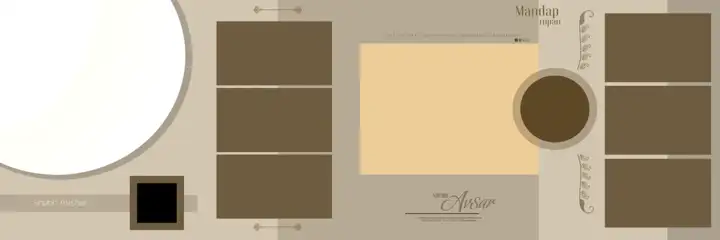 Wedding Album 12x36 PSD – Dreamy Silk Texture Design