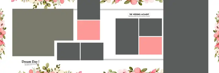 Wedding Album 12x36 PSD – Royal Glitter Accents Design