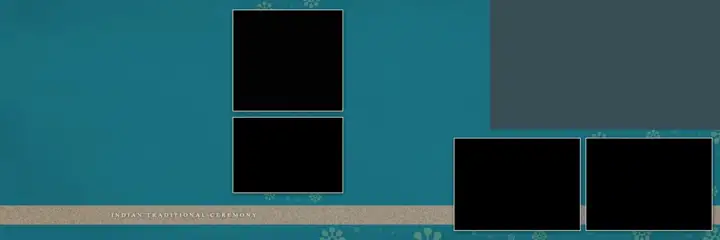 Wedding Album 12x36 PSD – Vibrant Royal Arch Design