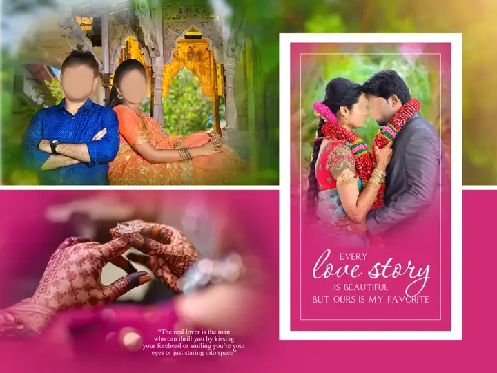 Wedding Photo Album 18x24 PSD – Classic Mandala Art Design