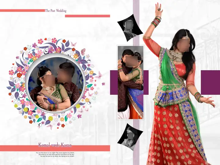 Wedding Photo Album 18x24 PSD – Grand Mandala Art Design