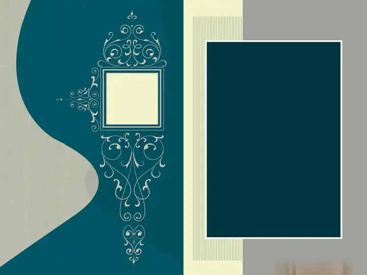 Wedding Photo Album 18x24 PSD – Vibrant Brush Strokes Design